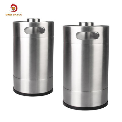 High Reusable 5 Litre Mini Beer Kegs , SS304 5 Liter Mini Keg Home Brew